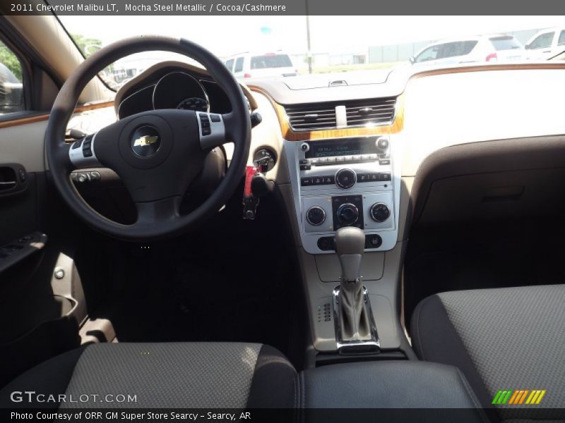 Mocha Steel Metallic / Cocoa/Cashmere 2011 Chevrolet Malibu LT