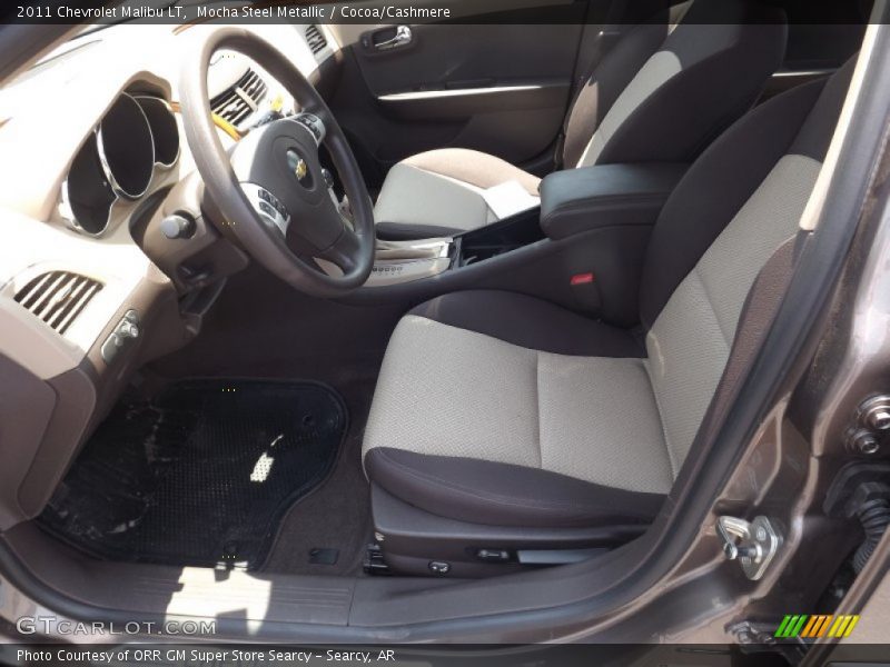 Mocha Steel Metallic / Cocoa/Cashmere 2011 Chevrolet Malibu LT