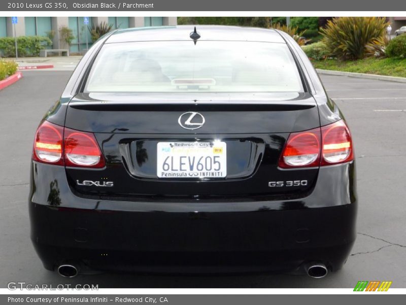 Obsidian Black / Parchment 2010 Lexus GS 350