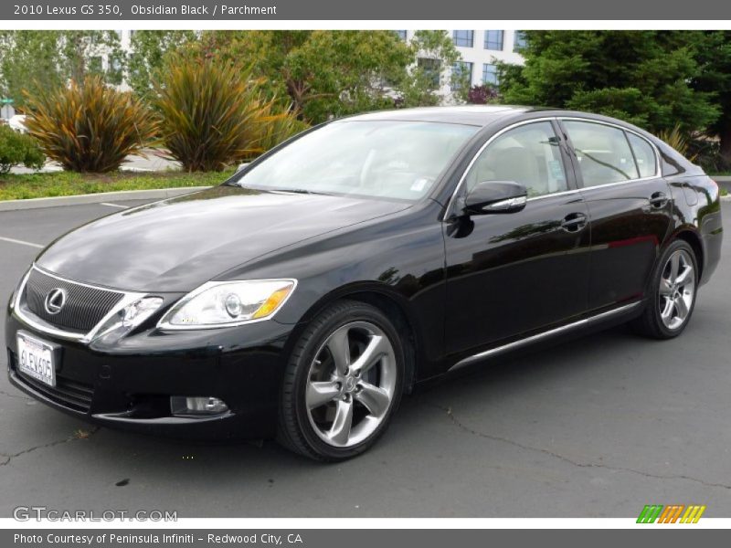 Front 3/4 View of 2010 GS 350