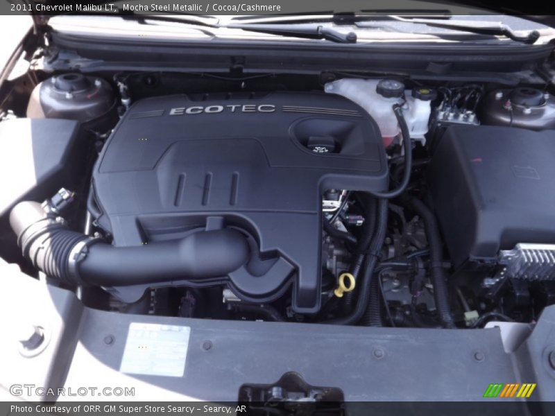 Mocha Steel Metallic / Cocoa/Cashmere 2011 Chevrolet Malibu LT
