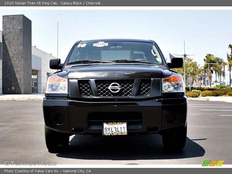 Galaxy Black / Charcoal 2010 Nissan Titan XE King Cab
