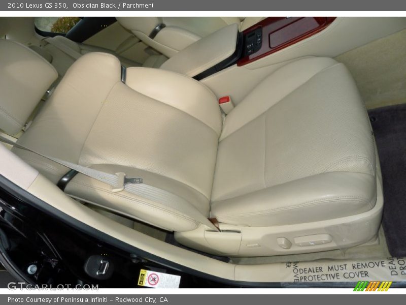 Obsidian Black / Parchment 2010 Lexus GS 350