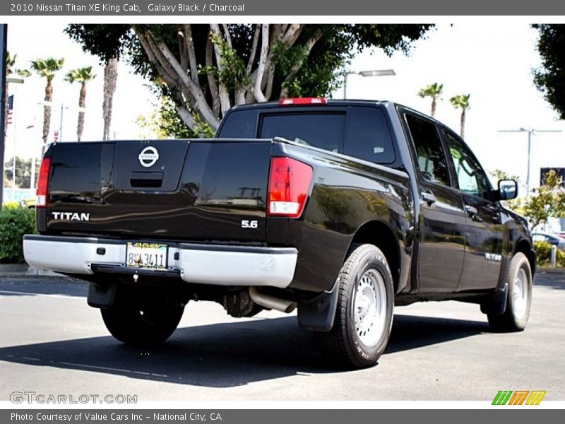 Galaxy Black / Charcoal 2010 Nissan Titan XE King Cab