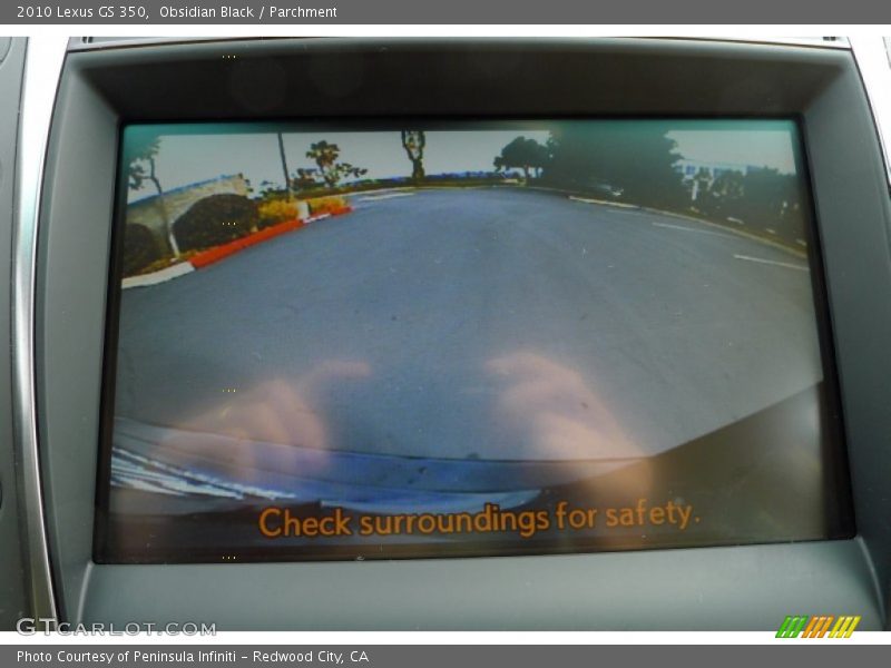 Obsidian Black / Parchment 2010 Lexus GS 350