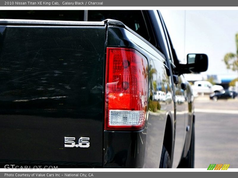 Galaxy Black / Charcoal 2010 Nissan Titan XE King Cab