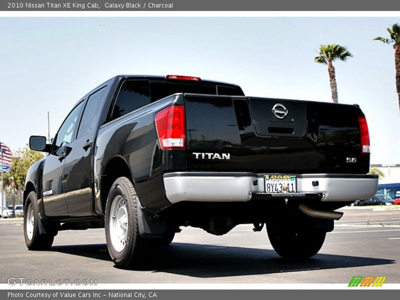 Galaxy Black / Charcoal 2010 Nissan Titan XE King Cab
