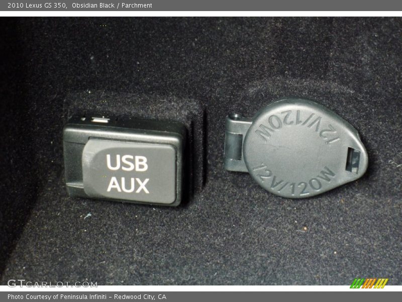 Obsidian Black / Parchment 2010 Lexus GS 350