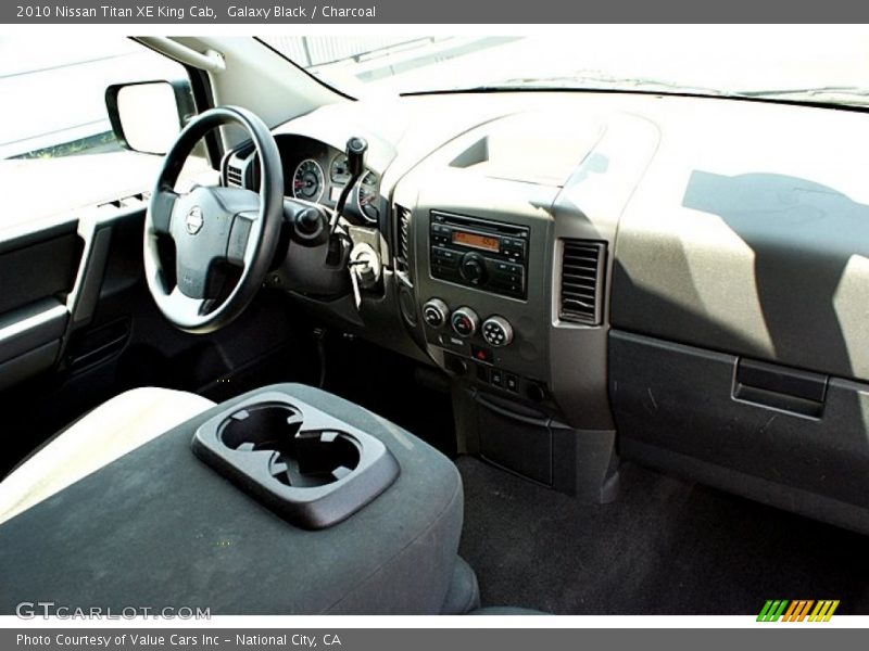Galaxy Black / Charcoal 2010 Nissan Titan XE King Cab