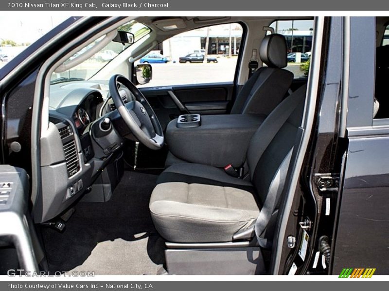 Galaxy Black / Charcoal 2010 Nissan Titan XE King Cab
