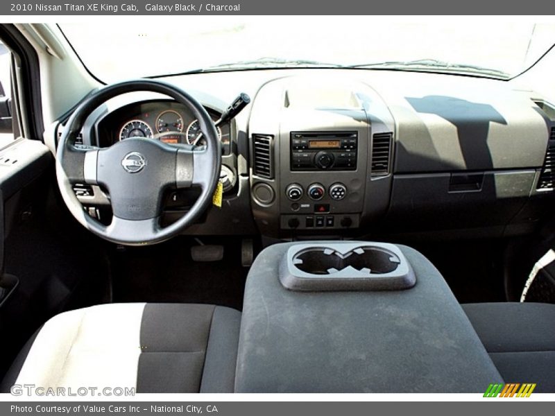 Galaxy Black / Charcoal 2010 Nissan Titan XE King Cab