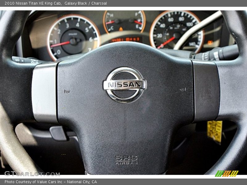 Galaxy Black / Charcoal 2010 Nissan Titan XE King Cab