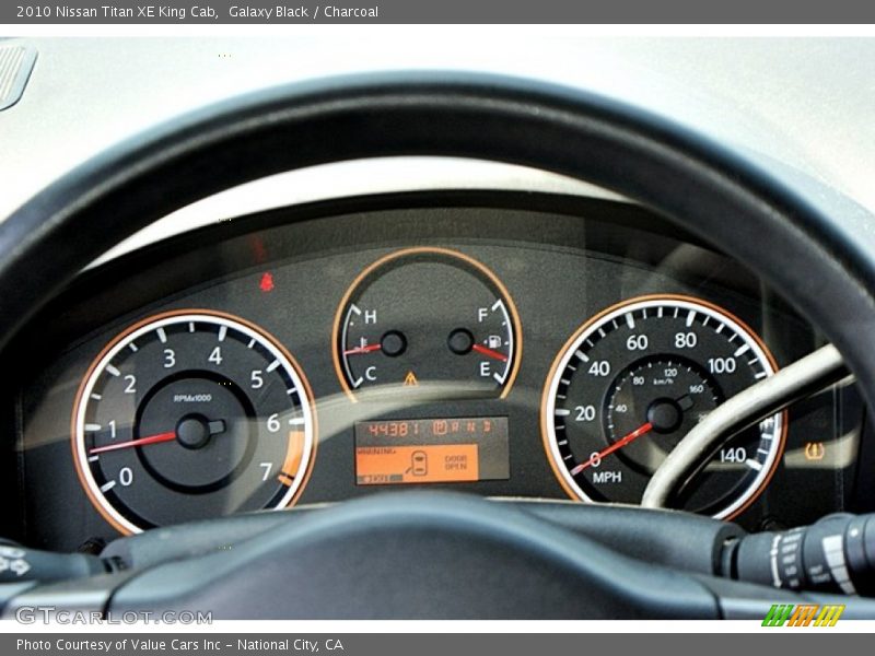  2010 Titan XE King Cab XE King Cab Gauges