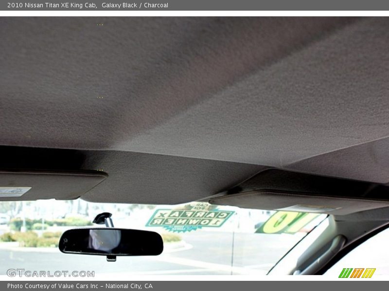 Galaxy Black / Charcoal 2010 Nissan Titan XE King Cab