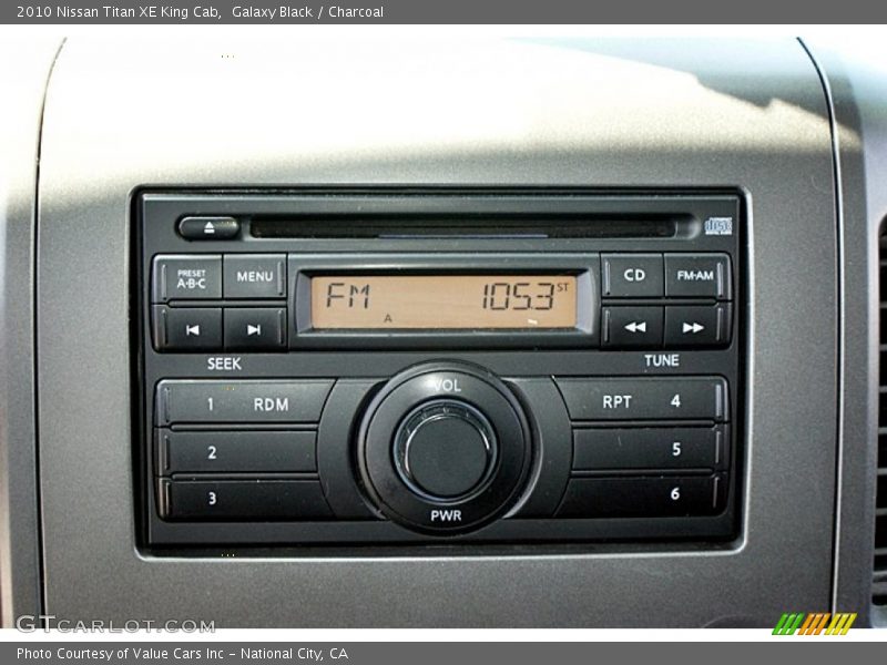 Audio System of 2010 Titan XE King Cab
