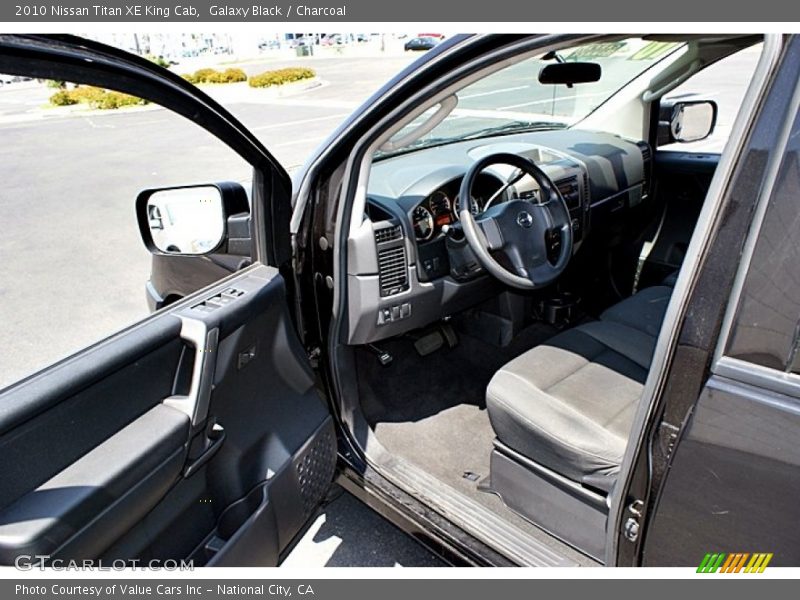 Galaxy Black / Charcoal 2010 Nissan Titan XE King Cab