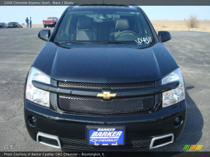 Black / Ebony 2008 Chevrolet Equinox Sport