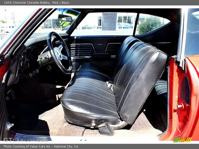  1969 Chevelle Malibu Black Interior