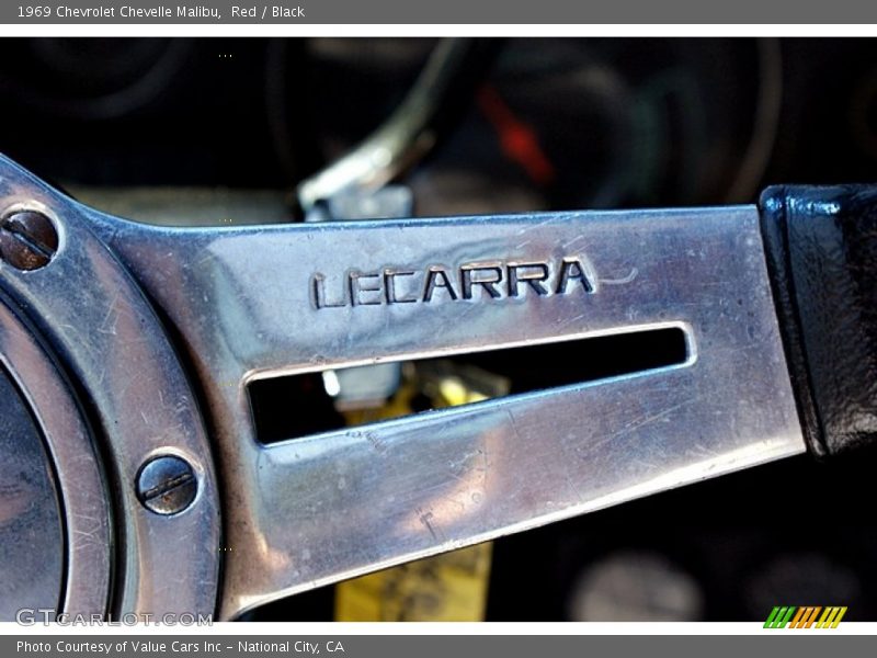 Red / Black 1969 Chevrolet Chevelle Malibu