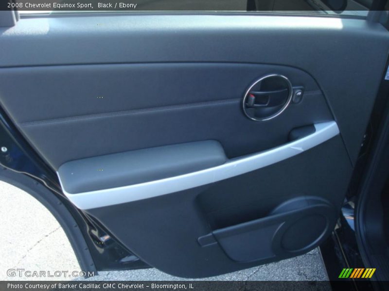 Black / Ebony 2008 Chevrolet Equinox Sport