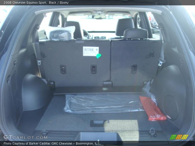 Black / Ebony 2008 Chevrolet Equinox Sport