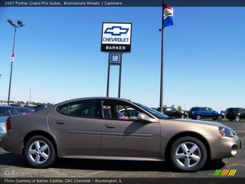 Bronzestone Metallic / Cashmere 2007 Pontiac Grand Prix Sedan