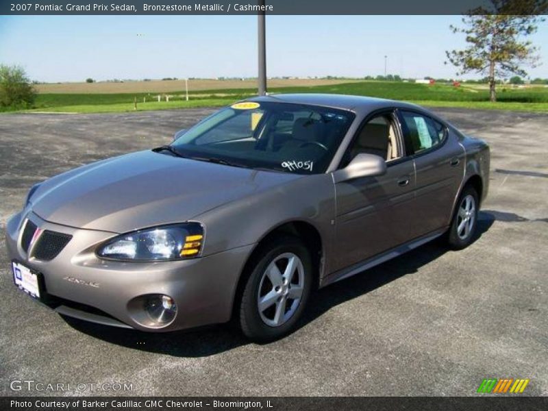 Bronzestone Metallic / Cashmere 2007 Pontiac Grand Prix Sedan