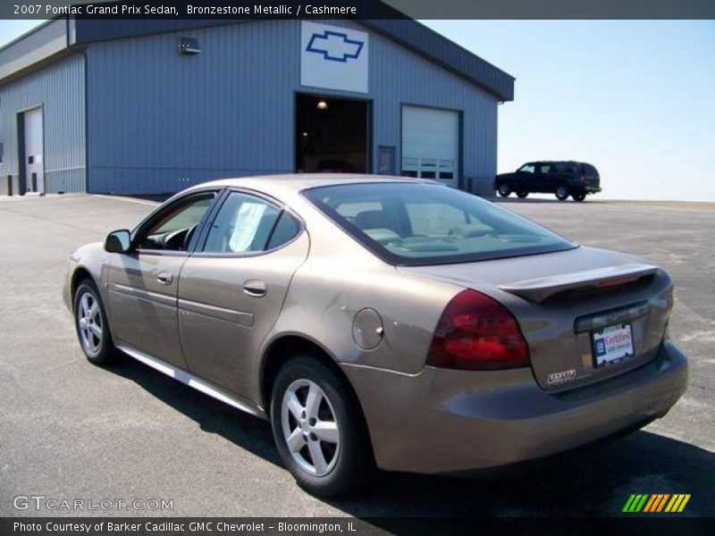 Bronzestone Metallic / Cashmere 2007 Pontiac Grand Prix Sedan