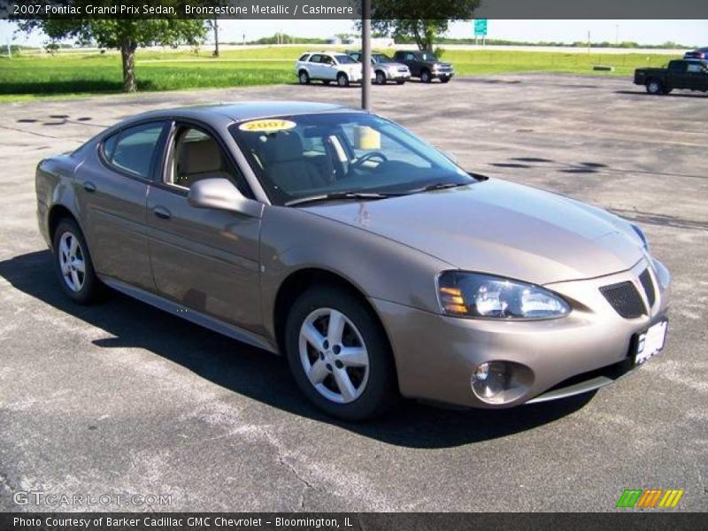 Bronzestone Metallic / Cashmere 2007 Pontiac Grand Prix Sedan