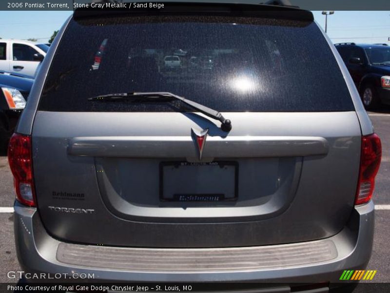 Stone Gray Metallic / Sand Beige 2006 Pontiac Torrent