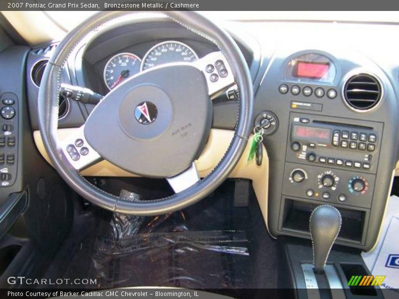 Bronzestone Metallic / Cashmere 2007 Pontiac Grand Prix Sedan