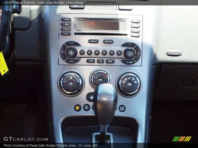 Stone Gray Metallic / Sand Beige 2006 Pontiac Torrent