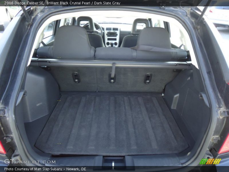 Brilliant Black Crystal Pearl / Dark Slate Gray 2008 Dodge Caliber SE