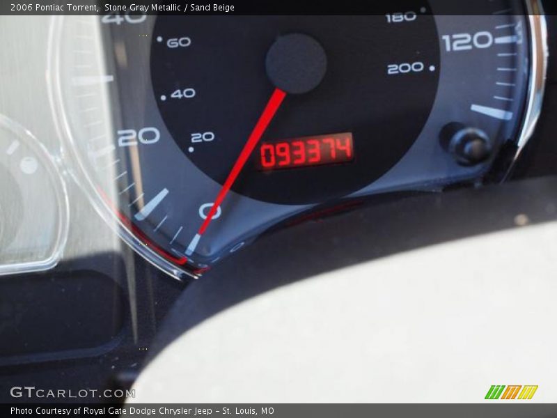 Stone Gray Metallic / Sand Beige 2006 Pontiac Torrent