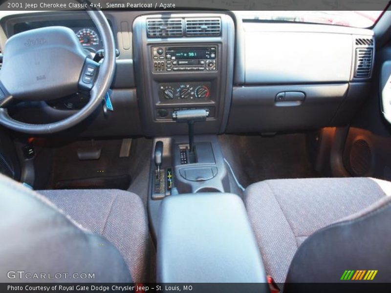 Sienna Pearlcoat / Agate 2001 Jeep Cherokee Classic 4x4