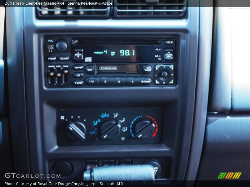 Sienna Pearlcoat / Agate 2001 Jeep Cherokee Classic 4x4