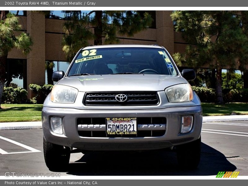 Titanium Metallic / Gray 2002 Toyota RAV4 4WD