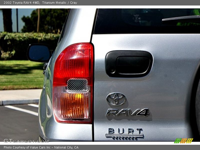 Titanium Metallic / Gray 2002 Toyota RAV4 4WD