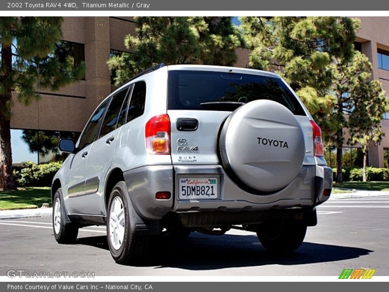 Titanium Metallic / Gray 2002 Toyota RAV4 4WD