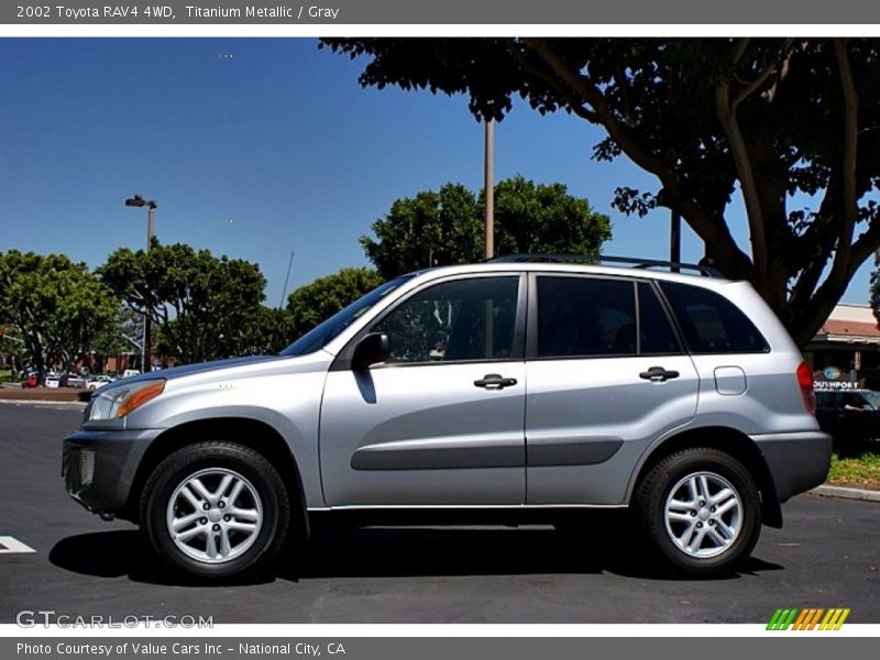 Titanium Metallic / Gray 2002 Toyota RAV4 4WD