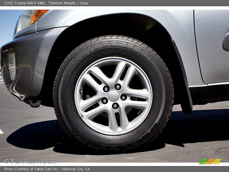 Titanium Metallic / Gray 2002 Toyota RAV4 4WD