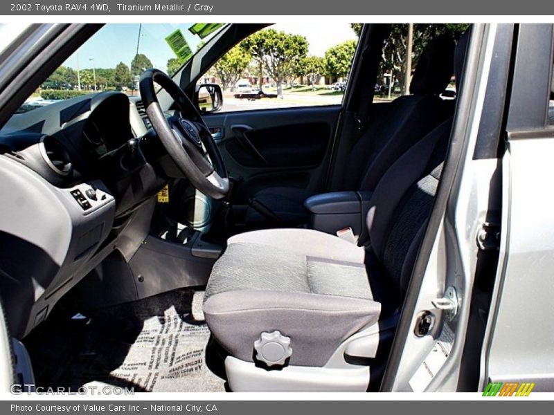 Titanium Metallic / Gray 2002 Toyota RAV4 4WD