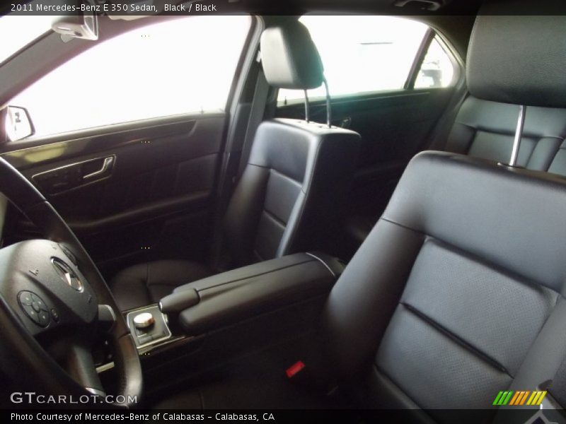 Black / Black 2011 Mercedes-Benz E 350 Sedan