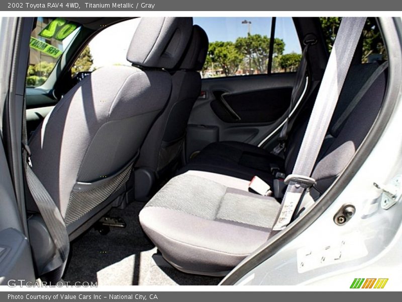 Titanium Metallic / Gray 2002 Toyota RAV4 4WD
