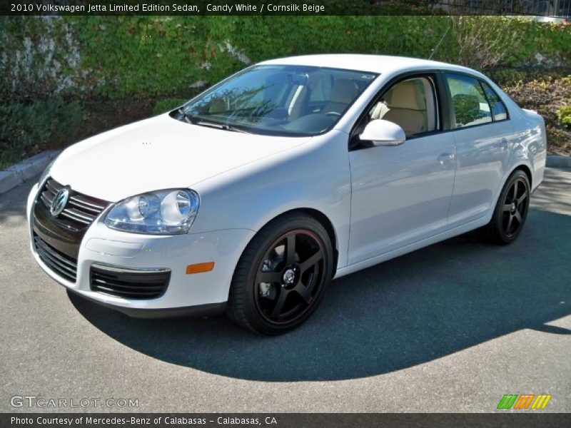 Candy White / Cornsilk Beige 2010 Volkswagen Jetta Limited Edition Sedan