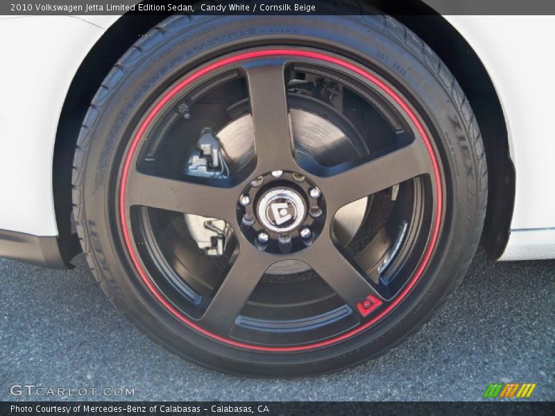 Candy White / Cornsilk Beige 2010 Volkswagen Jetta Limited Edition Sedan