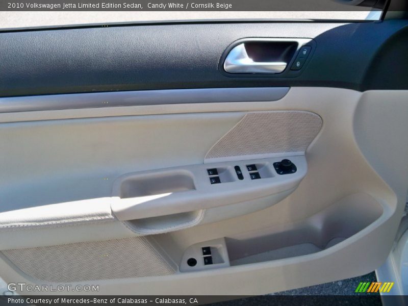 Candy White / Cornsilk Beige 2010 Volkswagen Jetta Limited Edition Sedan