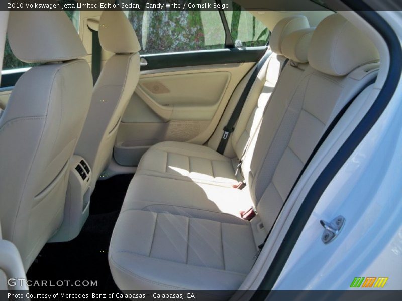 Candy White / Cornsilk Beige 2010 Volkswagen Jetta Limited Edition Sedan