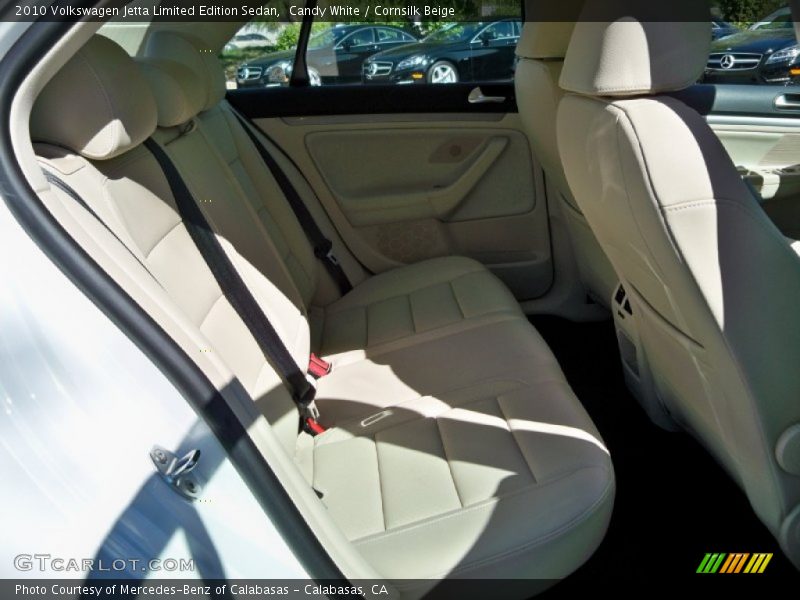 Candy White / Cornsilk Beige 2010 Volkswagen Jetta Limited Edition Sedan