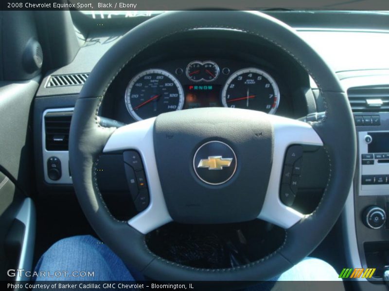 Black / Ebony 2008 Chevrolet Equinox Sport